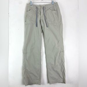 The north face Hiking Adjustable Roll Up Capri Pants Size 6 (615)